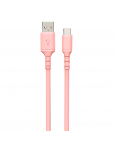 DCU CABO USB TIPO A 2.0 A USB TIPO C 1M ROSA - 30402070