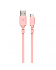 DCU CABO USB TIPO A 2.0 A USB TIPO C 1M ROSA - 30402070