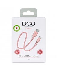 DCU CABO USB TIPO A 2.0 A USB TIPO C 1M ROSA #1 - 30402070