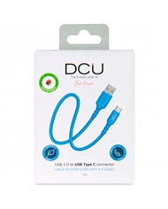DCU CABO USB TIPO A 2.0 A USB TIPO C 1M AZUL #1 - 30402075