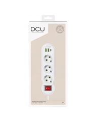 DCU EXTENSAO ELECTRICA 2MT 3TOMADAS + 3USB + INTERRUP #1 - 37400103