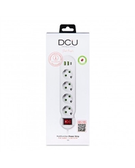 DCU EXTENSAO ELECTRICA 2MT 4TOMADAS + 3USB + INTERRUP #1 - 37400104