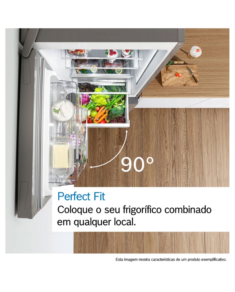 BOSCH COMBINADO XXL 2030X700X667MT NF 440LT INOX C #1 - KGN49VICT