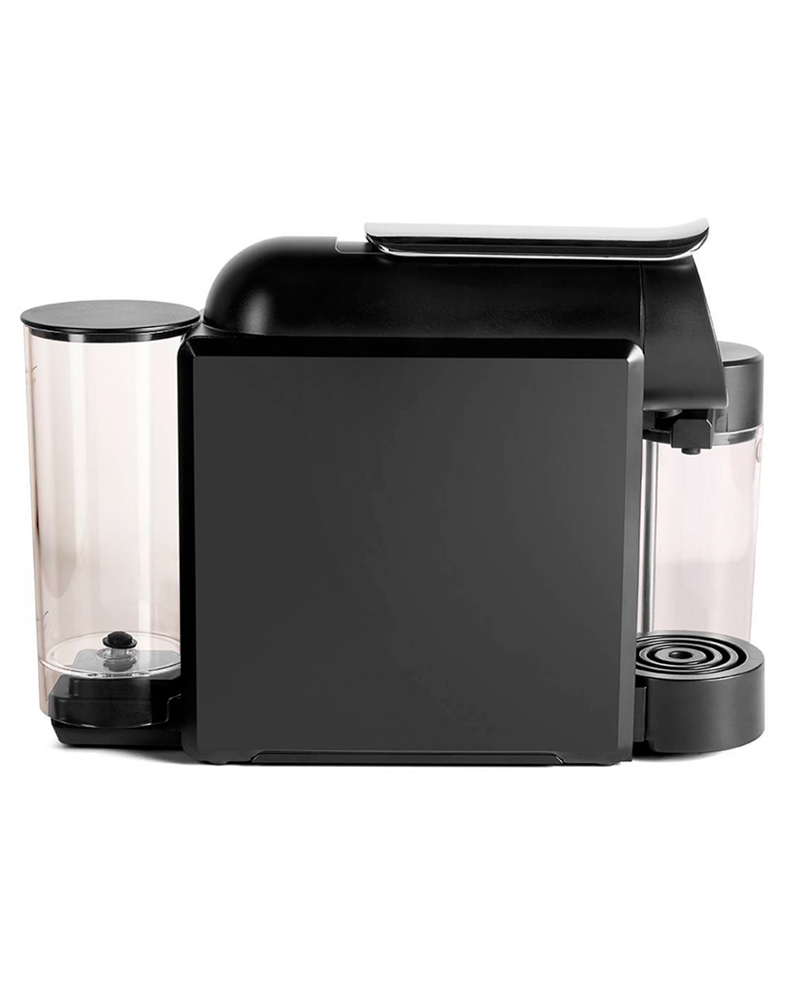 DELTA Q MAQUINA CAFE MINI MILK QOOL PRETA+2CHAV+2COP #2 - QITMINIMILKQOOLPRE