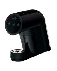 DELTA Q MAQUINA CAFE + MILQ BATEDOR DE LEITE QIT ICONIQ PRET - QITICONIQPRETA