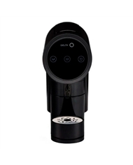 DELTA Q MAQUINA CAFE + MILQ BATEDOR DE LEITE QIT ICONIQ PRET - QITICONIQPRETA