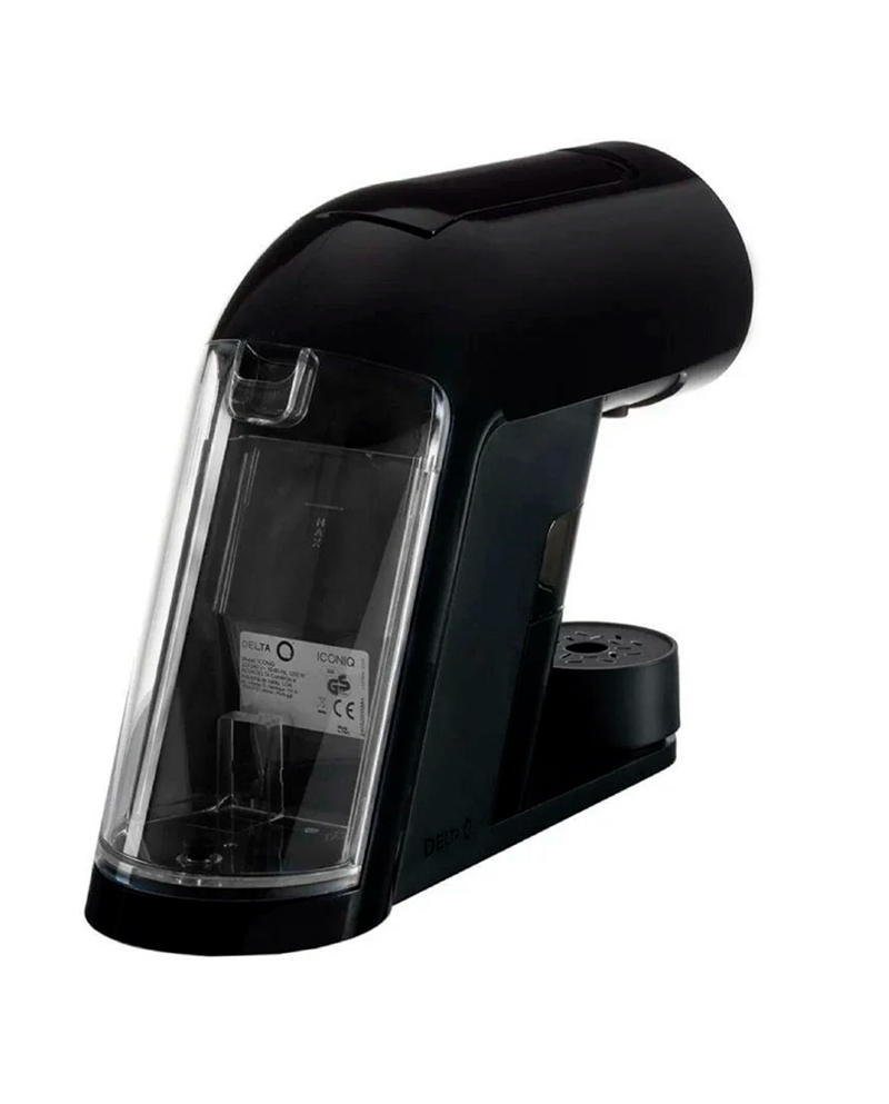 DELTA Q MAQUINA CAFE + MILQ BATEDOR DE LEITE QIT ICONIQ PRET #3 - QITICONIQPRETA