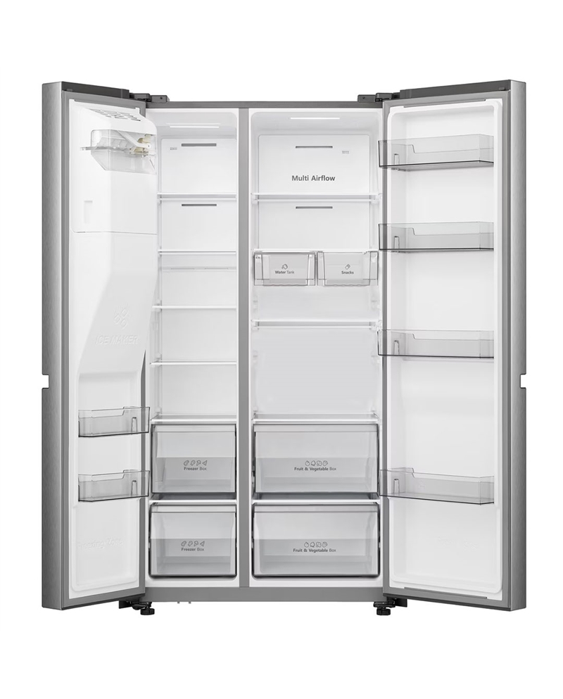 HISENSE SIDE BY SIDE 1790X910X730MT 632LT DAG NF LIXE #3 - RS818N4TIE1