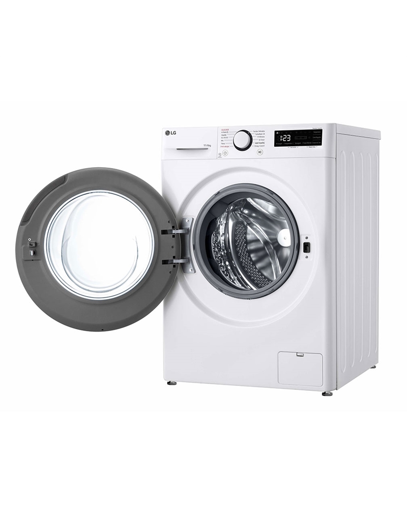 LG MAQUINA LAVAR 11KG E SECAR 6KG 1400RT AIDD STEAM A #4 - F4DR5011S6W