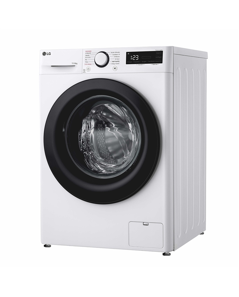 LG MAQUINA LAVAR 11KG E SECAR 6KG 1400RT AIDD STEAM A #5 - F4DR5011S6W