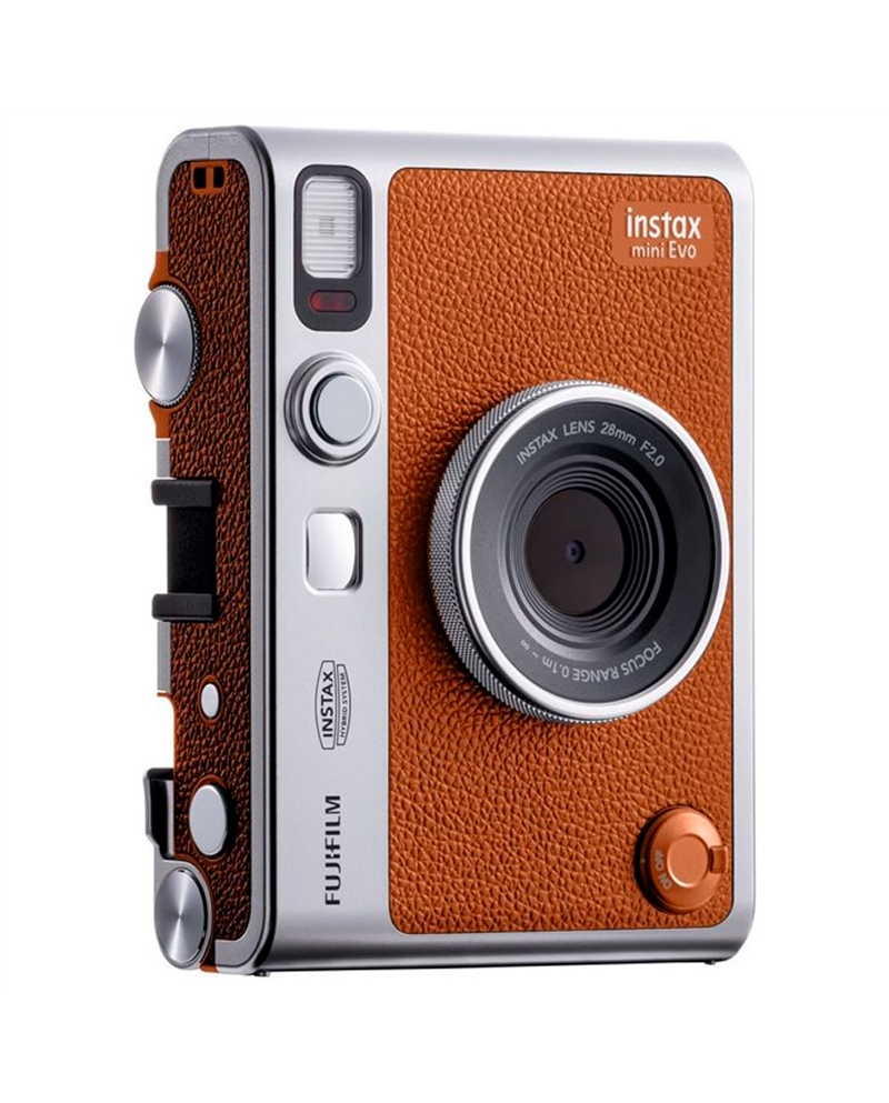 FUJIFILM MAQUINA FOTO INSTAX MINI EVO BROWN #3 - INSTAXMINIEVOBRO