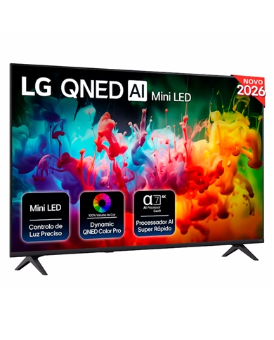 LG LED QNED 75" 4K SMARTTV WEBOS 3HDMI 1USB E - 75QNED7EB3A