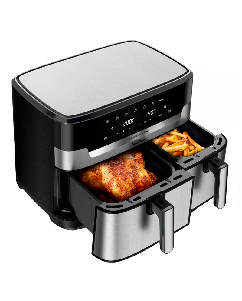 MOULINEX FRITADEIRA S/OLEO 11LT EASY FRY DUAL XXL - EZ942DF0
