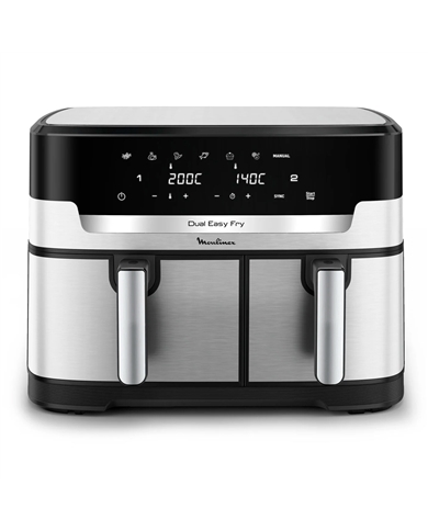 MOULINEX FRITADEIRA S/OLEO 11LT EASY FRY DUAL XXL - EZ942DF0