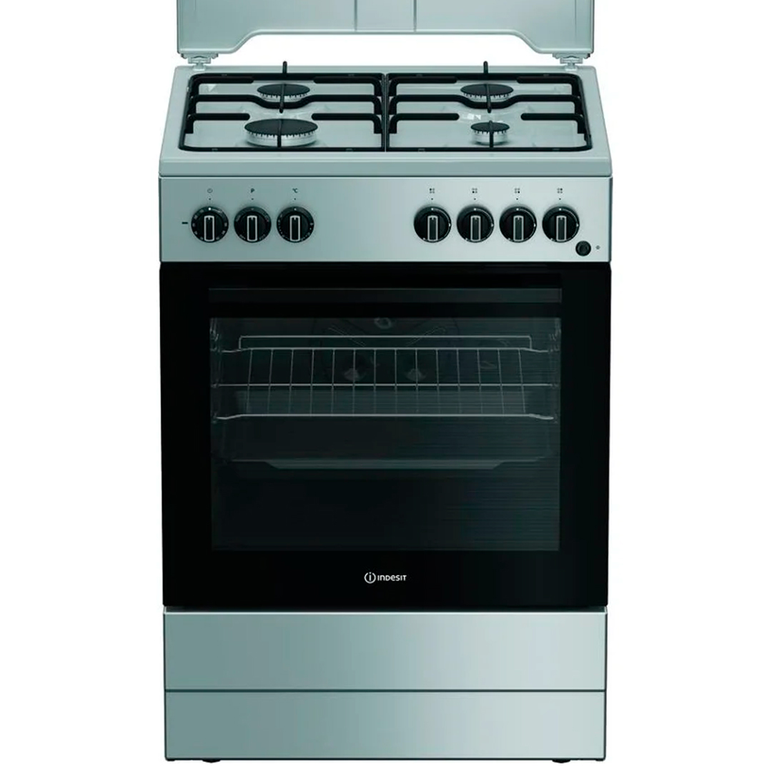 INDESIT FOGAO 4G FORNO ESTATICO 850X600X600 SILVER (A)