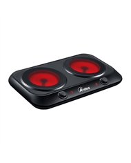 ARDES PLACA CERAMICA VITRO 2 ZONA 2400W PRETA - AR1F402