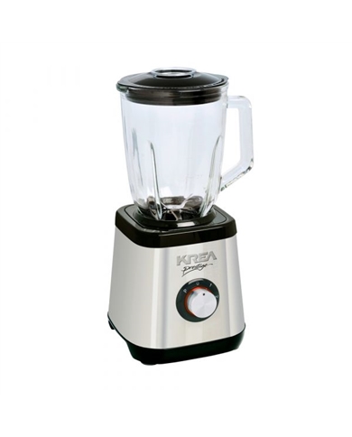 KREA LIQUIDIFICADORA 1200W COPO VIDRO 1,5LT 2VEL+PULSE INOX - BL120
