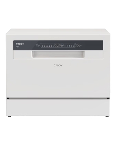 CANDY MAQUINA LOUÇA BALCAO 6TALHERES BRANCA E #2 - CP6E51LW