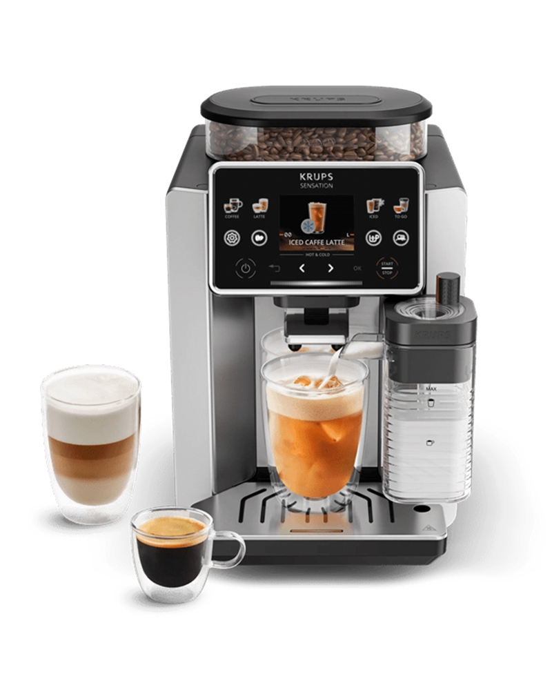 KRUPS MAQUINA CAFE AUTOMATICA FULLY SENSATION ELITE - EA918GE0