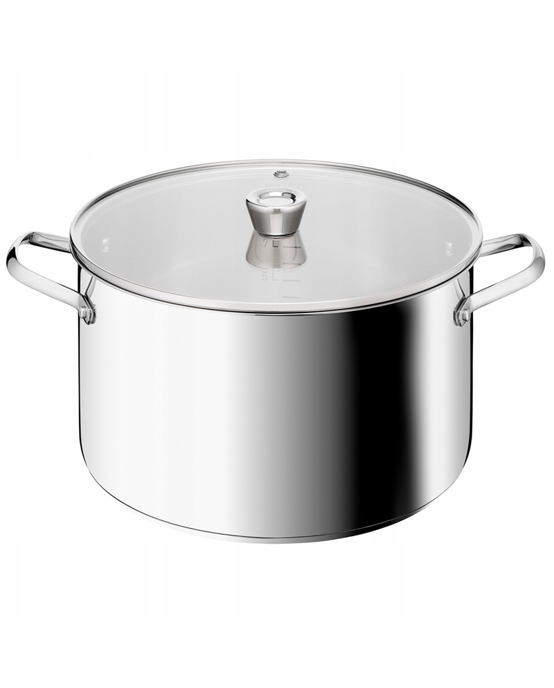 TEFAL TACHO SPACE EMOTION INDUÇAO 30CM 11.4LT +TAMPA VIDRO - E33669PT