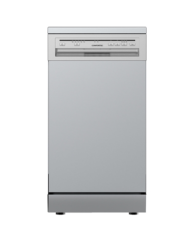 CONFORTEC MAQUINA LOUÇA 45CM 5PROG 9TALHERES CINZA E - CF4509SE