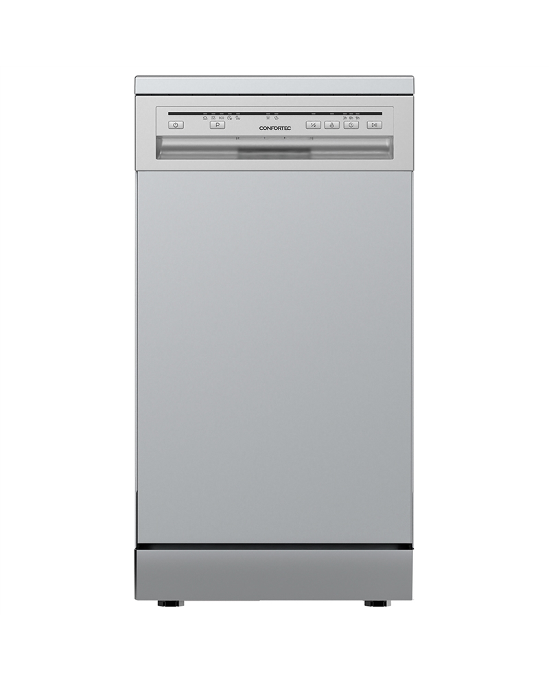CONFORTEC MAQUINA LOUÇA 45CM 5PROG 9TALHERES CINZA E - CF4509SE
