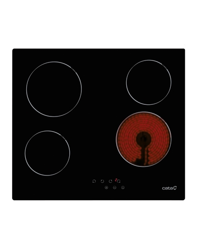 CATA PLACA VITROCERAMICA 60CMS 4 ZONAS - TN604B