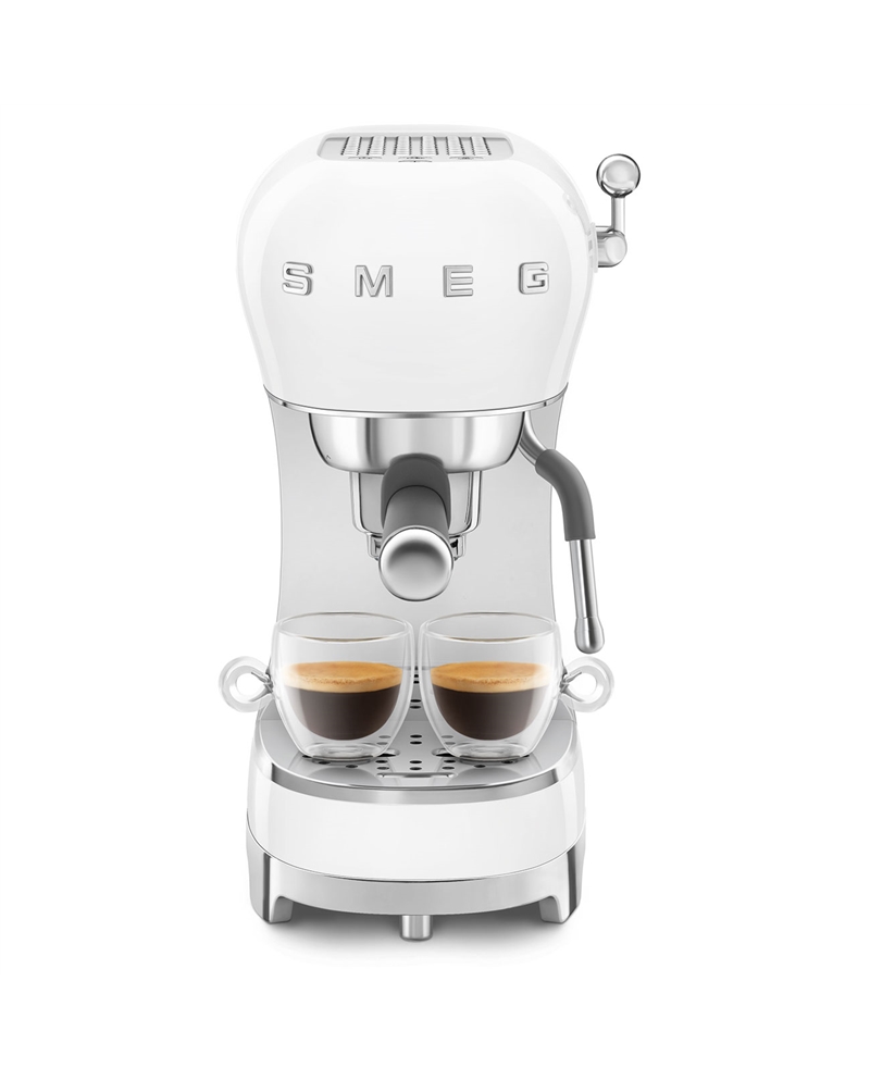 SMEG MAQUINA CAFE EXPRESSO SERIE ANNI 50 BRANCA #3 - ECF02WHEU