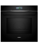 SIEMENS FORNO COM MICRO ONDAS 67LT VIDRO PRETO - HM736GAB1