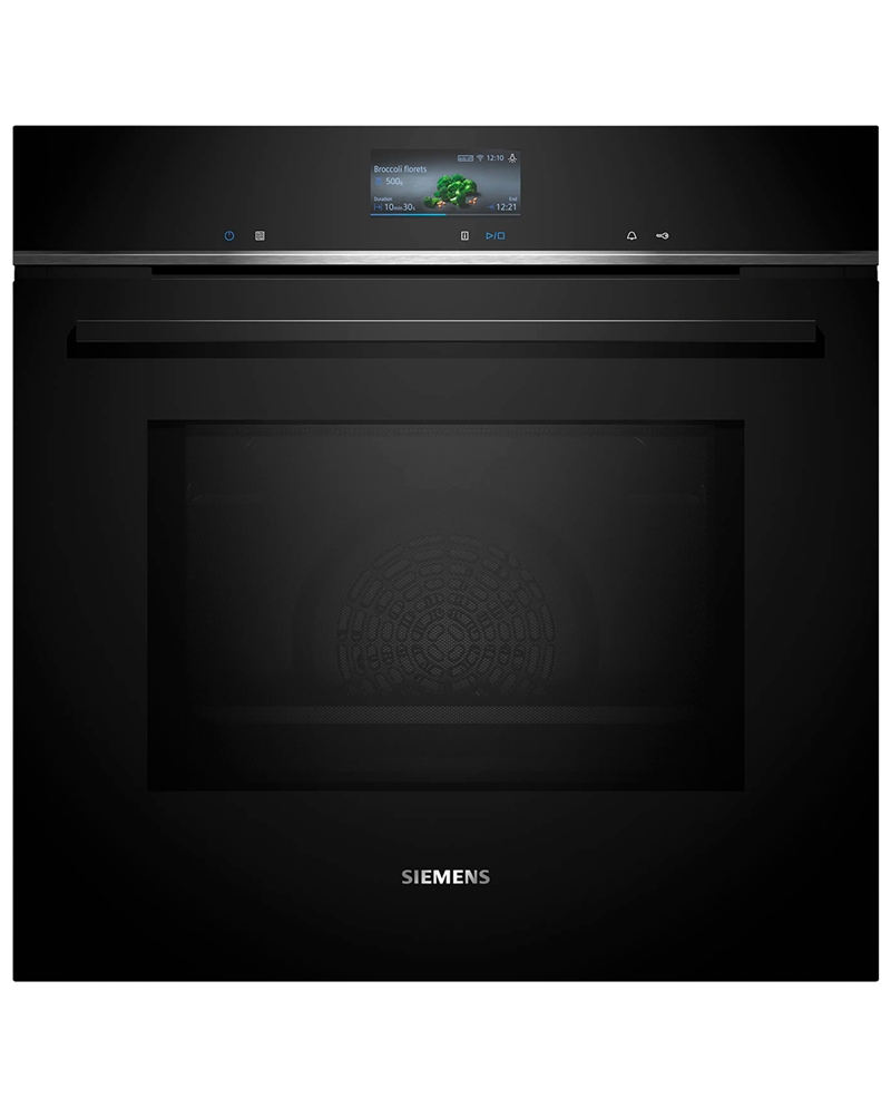 SIEMENS FORNO COM MICRO ONDAS 67LT VIDRO PRETO - HM736GAB1