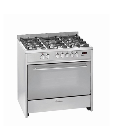 MEIRELES FOGAO 90CM INOX 5 QUEIMADORES A - E911X