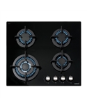 CATA PLACA CRISTALGAS 60CM 4GAS NAT C/INJ GAS BUT - CCI6031BK