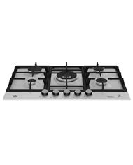BEKO PLACA 5 GAS 75CM INOX #1 - HIAW75226SXE