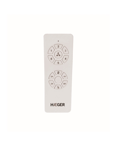 HAEGER VENTOINHA TETO 3 PAS METALICAS 40W 6VEL - FC563008A