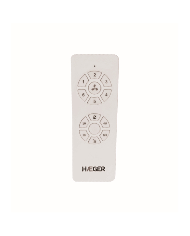 HAEGER VENTOINHA TETO 3 PAS METALICAS 40W 6VEL - FC563008A