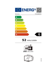 SAMSUNG LED 43" CRYSTAL UHD 4K SMARTTV 3HDMI 1USB G #1 - TU43U8005HUXXC