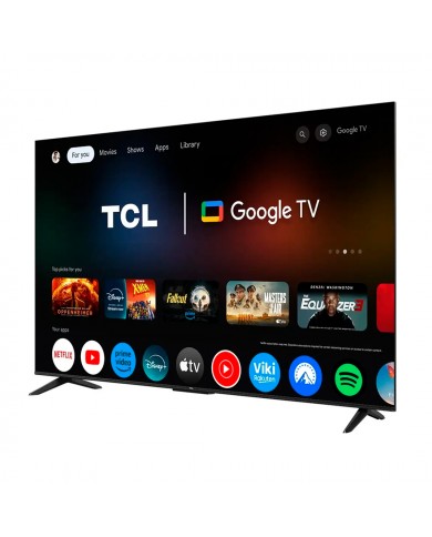 TCL QLED 65" 4K UHD GOOGLE TV 3HDMI 2USB (E)