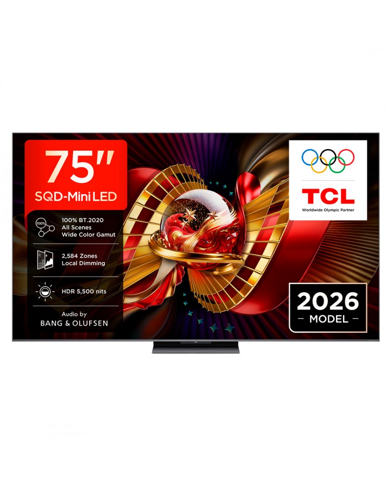 TCL QLED 75" 4K UHD GOOGLE TV 4HDMI 1USB (F)