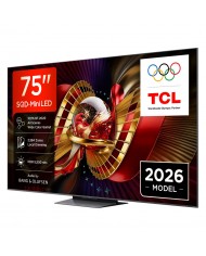 TCL QLED 75" 4K UHD GOOGLE TV 4HDMI 1USB (F)