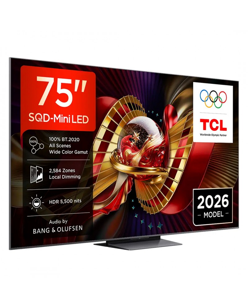 TCL QLED 75" 4K UHD GOOGLE TV 4HDMI 1USB (F)