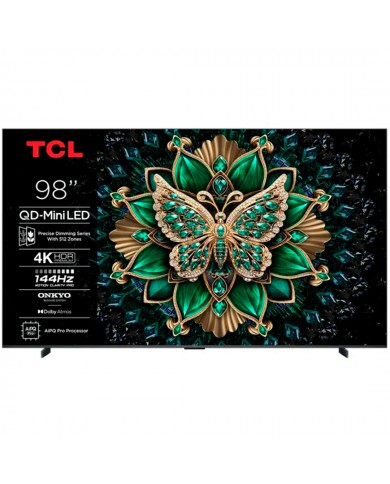 TCL QLED 98" 4K UHD GOOGLE TV 4HDMI 1USB (F)