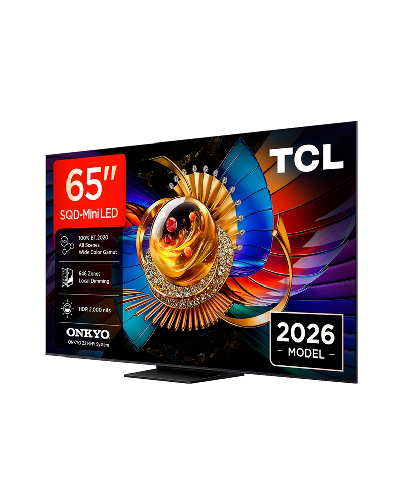 TCL QLED 65" 4K UHD GOOGLE TV 4HDMI 1USB E #7 - 65Q7DPRO