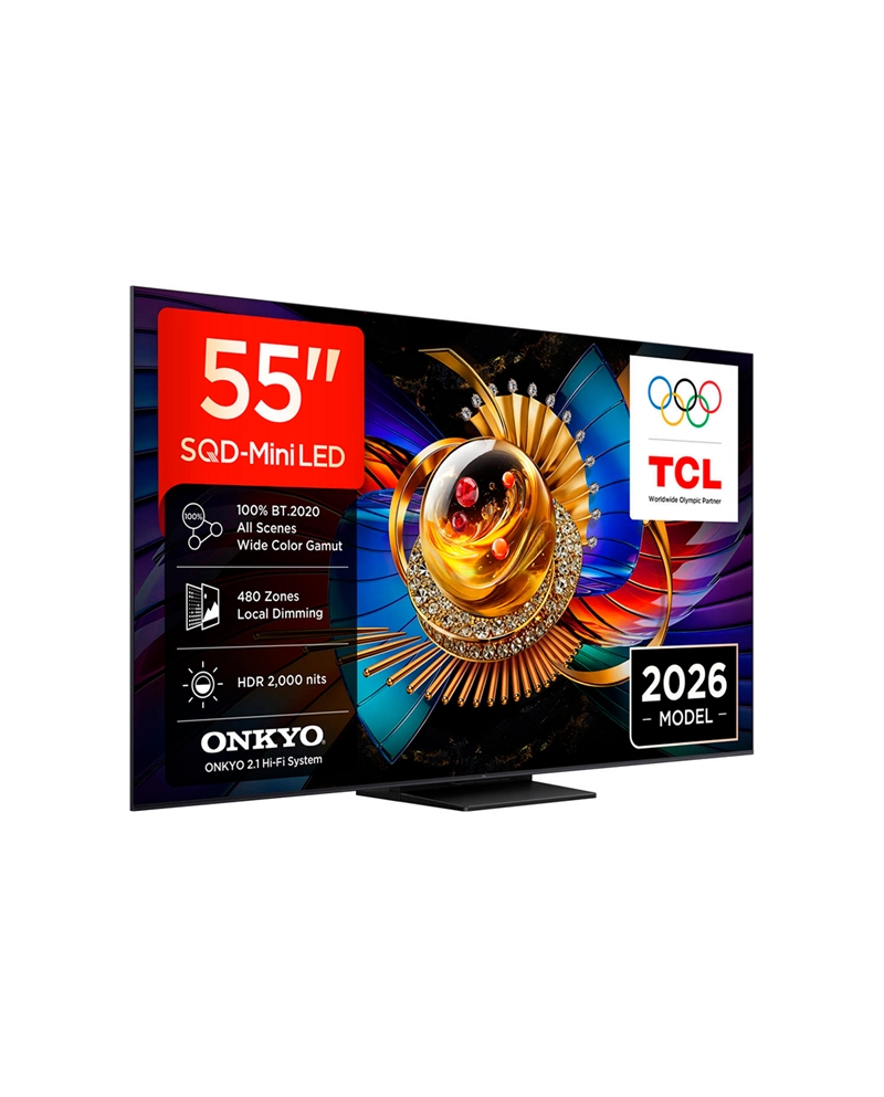 TCL QLED 55" 4K UHD GOOGLE TV 4HDMI 1USB E #2 - 55Q7DPRO