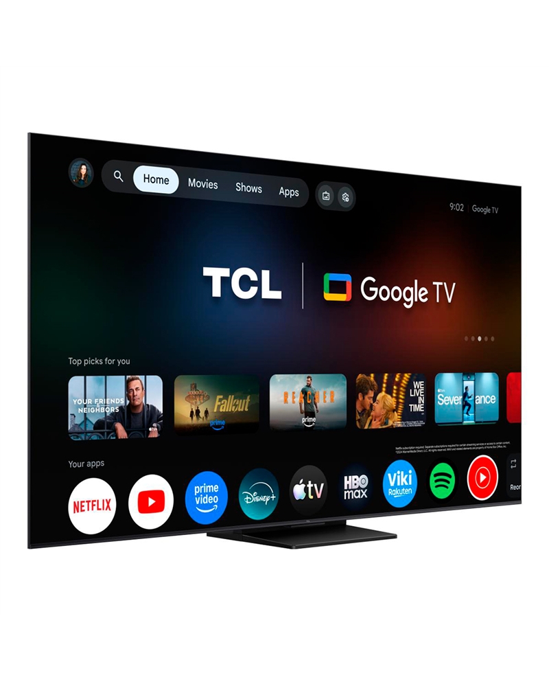 TCL QLED 75" 4K UHD GOOGLE TV 4HDMI 1USB E #4 - 75C6KPRO