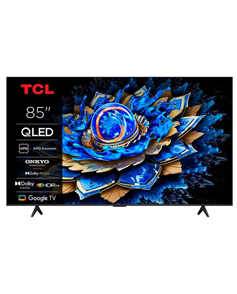 TCL QLED 85" 4K UHD GOOGLE TV 3HDMI 2USB F - 85T69C