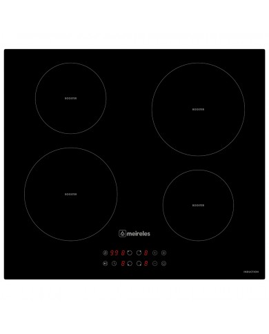 MEIRELES PLACA INDUÇAO 60CM 4 ZONAS TOUCH CONTROL