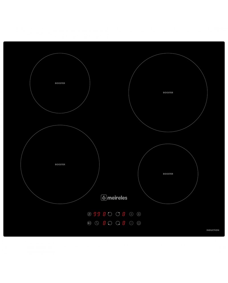 MEIRELES PLACA INDUÇAO 60CM 4 ZONAS TOUCH CONTROL
