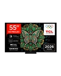 TCL QLED 55" 4K UHD GOOGLE TV 4HDMI 1USB E - 55C6KPRO