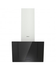 HISENSE CHAMINE 60CM 650M3H VIDRO PRETO INOX (B)