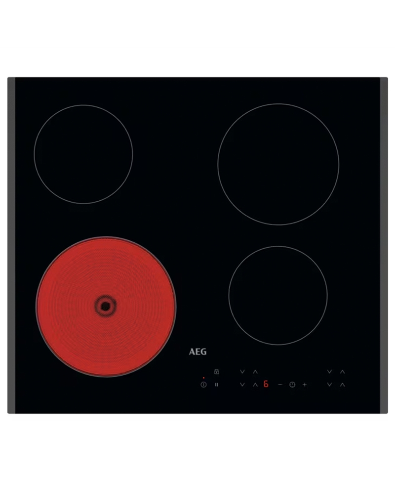 AEG PLACA VITRO 60CM 4ZONAS BISELADA - TN64RA00FB